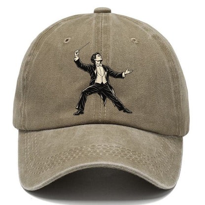 Conductor Closing Fermata Global Music Ink Figures Classic Cap – Warm Sand