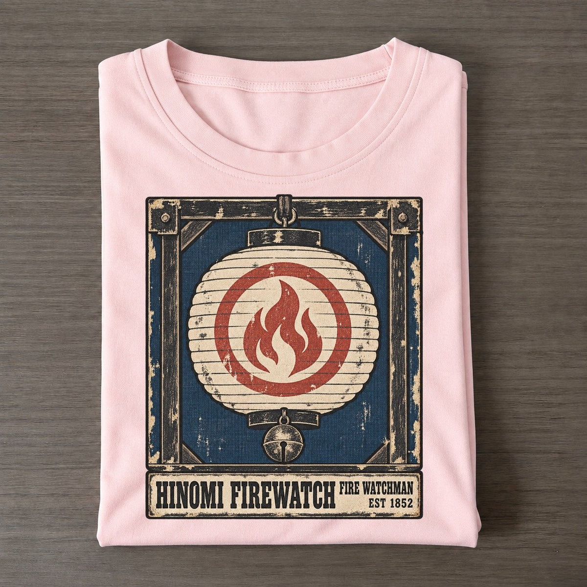 Hinomi Fire Watch Noren Trade Co Classic T-shirt – Pink