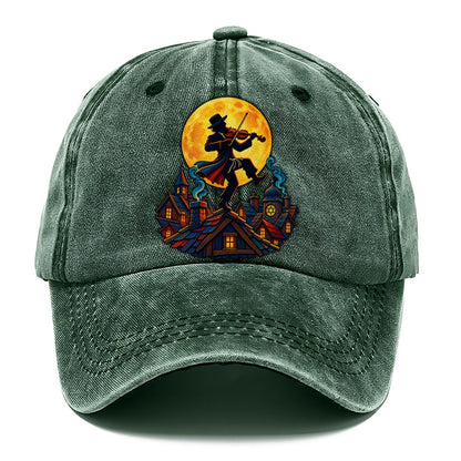 Shtetl Fiddler Roof Judaism Heritage Classic Cap – Forest Mist