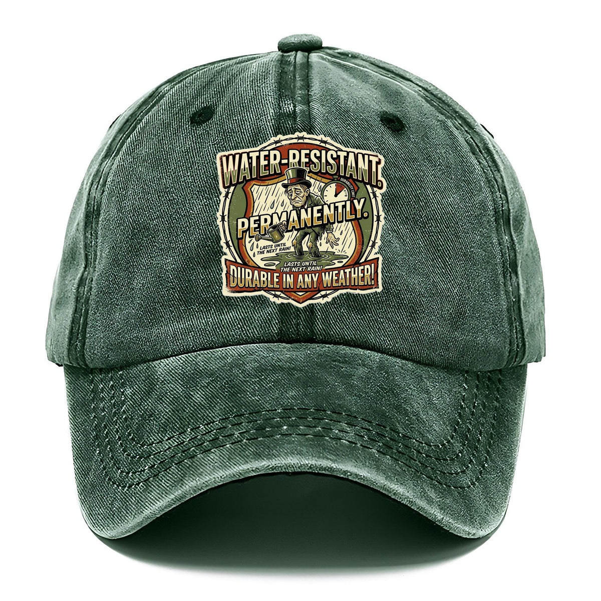 Water Resistant Permanently Classic Cap – Forest Mist