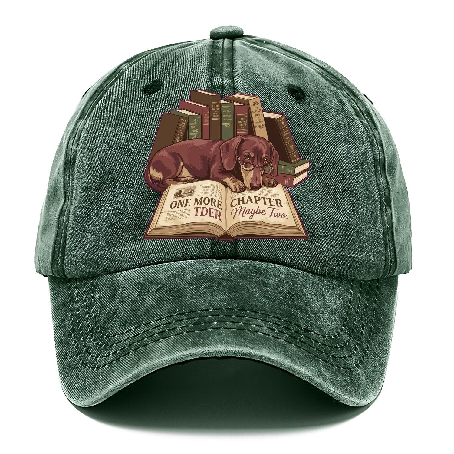 One More Chapter Maybe Two Classic Cap – Forest Mist