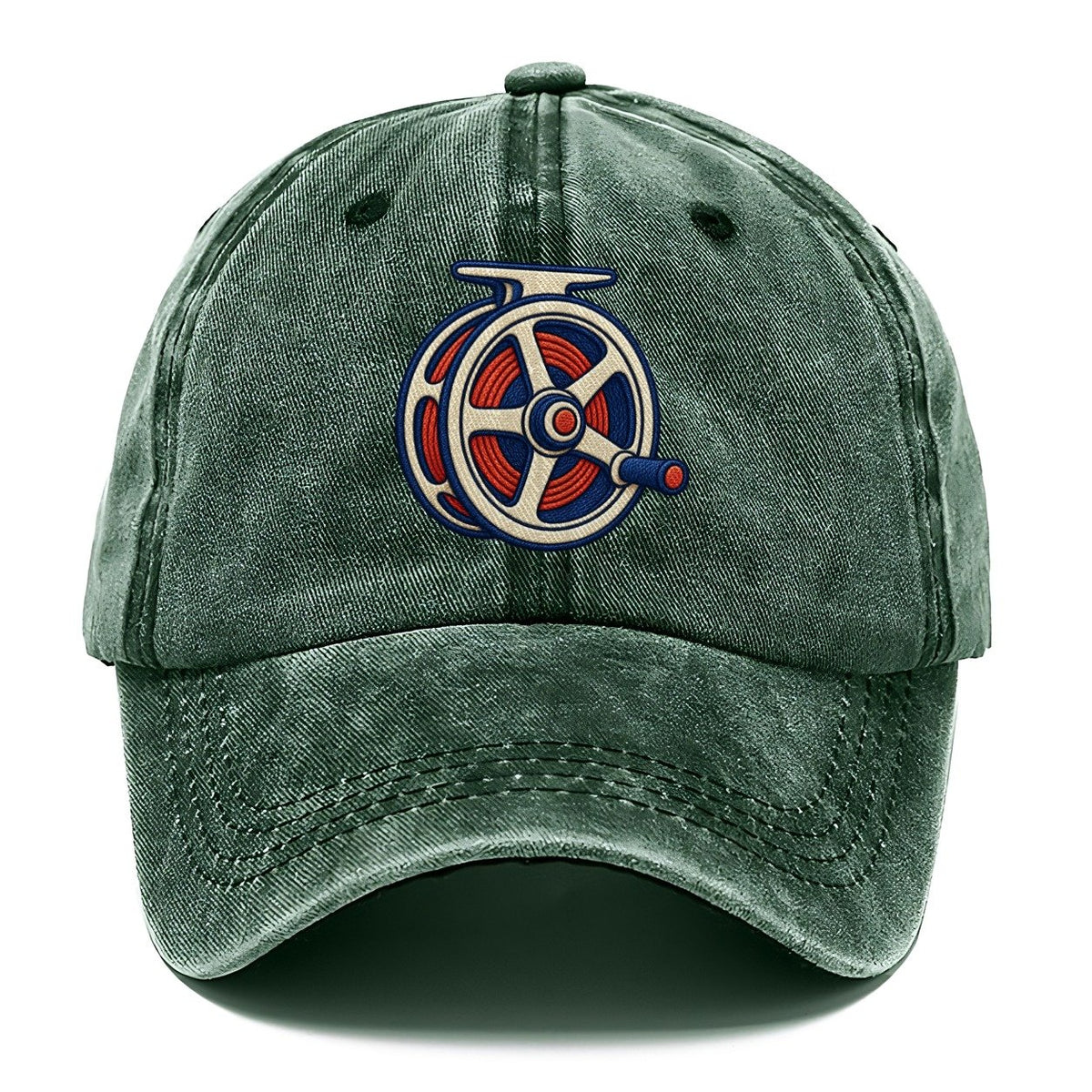 Fly Fishing Reel Tiny Solo Marks Classic Cap – Forest Mist