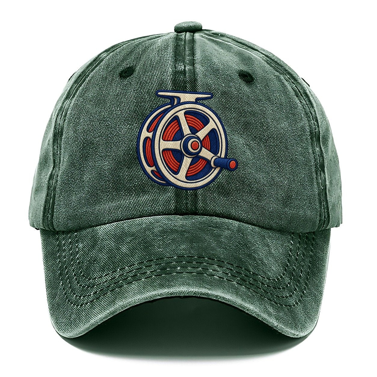Fly Fishing Reel Tiny Solo Marks Classic Cap – Forest Mist