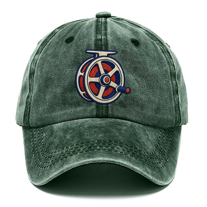 Fly Fishing Reel Tiny Solo Marks Classic Cap – Forest Mist