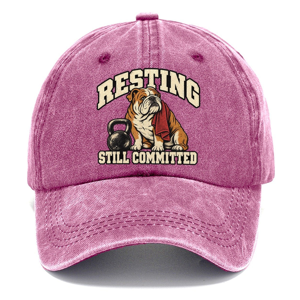 Bulldog Between Sets Everyday Originals Classic Cap – Dusty Rose