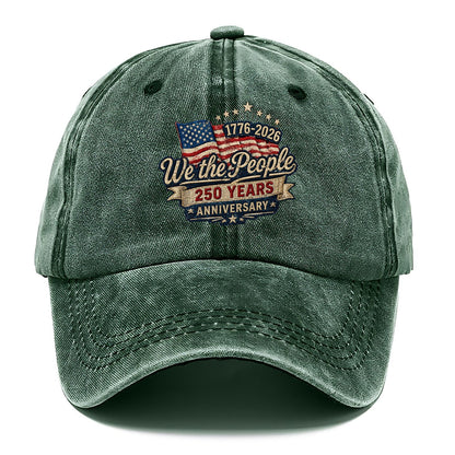 We The People 250 Classic Cap – Forest Mist