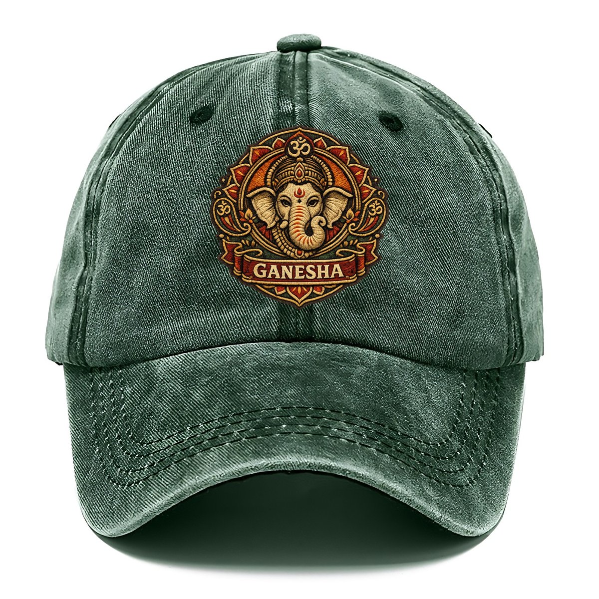 Ganesha Blessing Classic Cap – Forest Mist