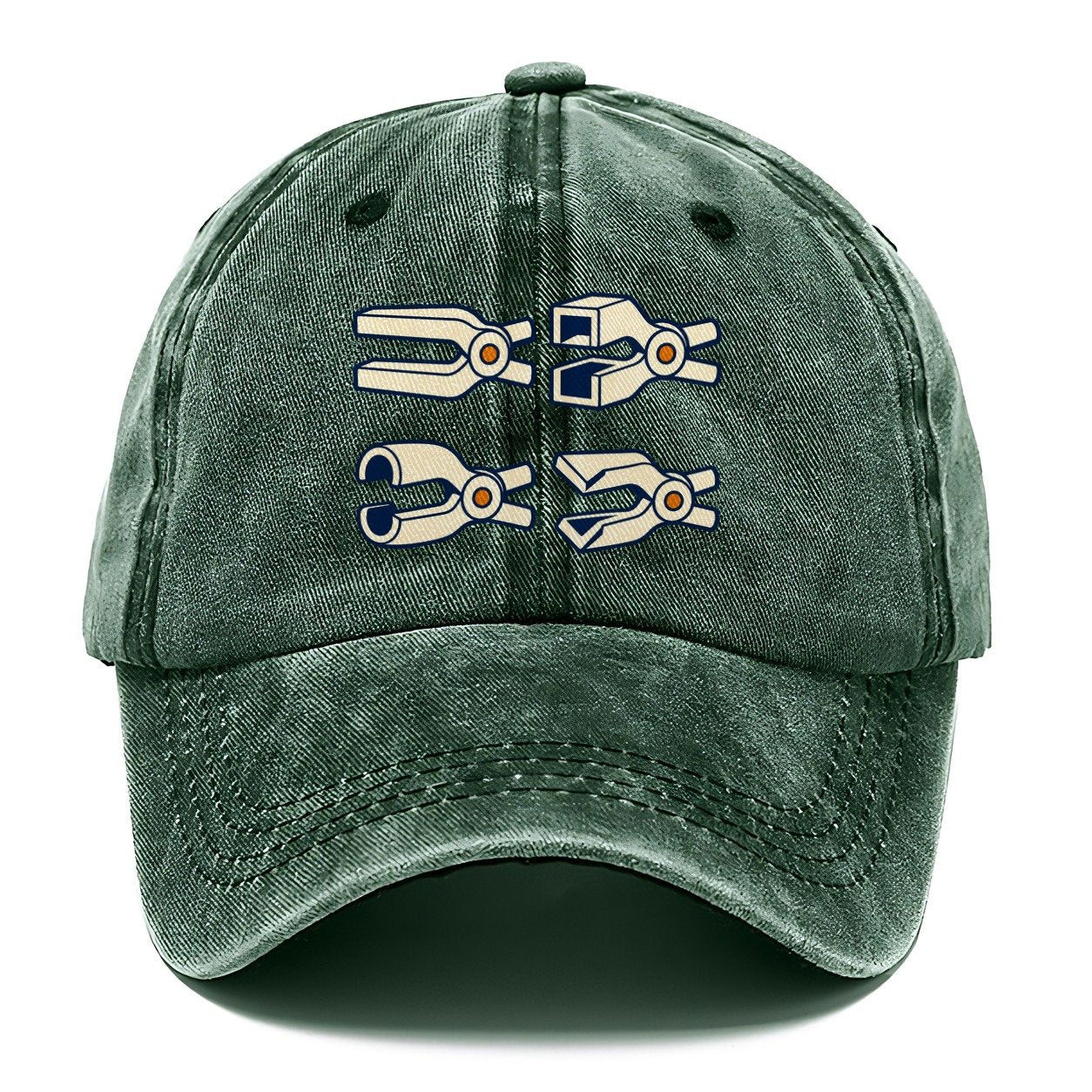 Tongs Jaw Family Blacksmithing Classic Cap – Forest Mist
