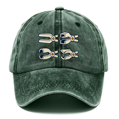 Tongs Jaw Family Blacksmithing Classic Cap – Forest Mist