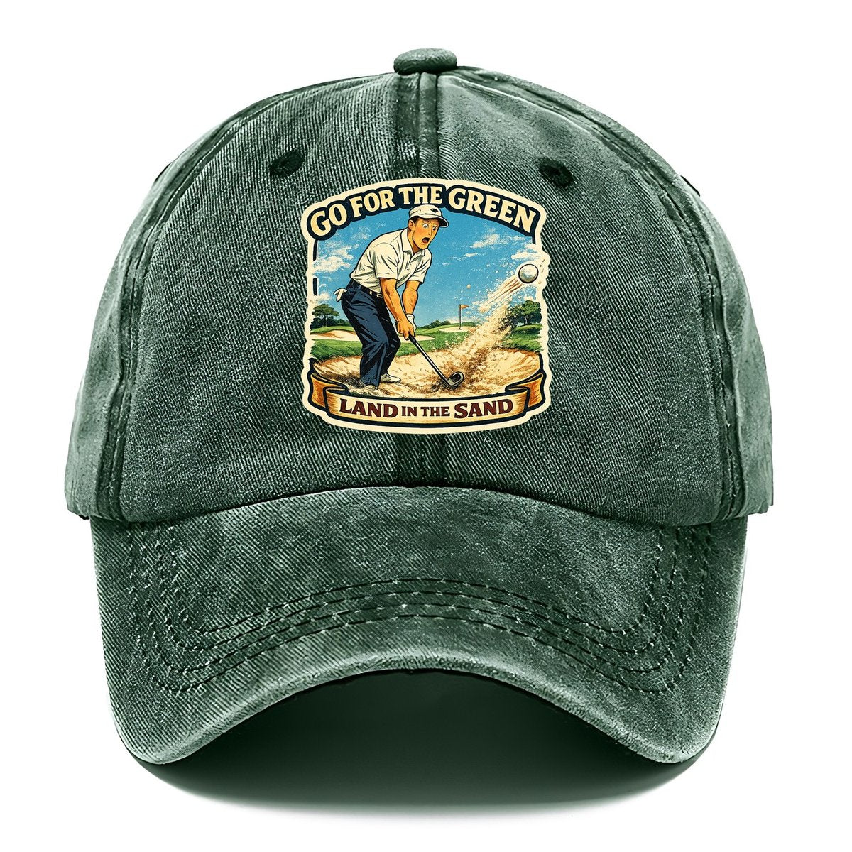 Land In The Sand Classic Cap – Forest Mist