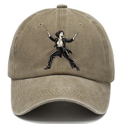 Conductor Clear Downbeat Global Music Ink Figures Classic Cap – Warm Sand