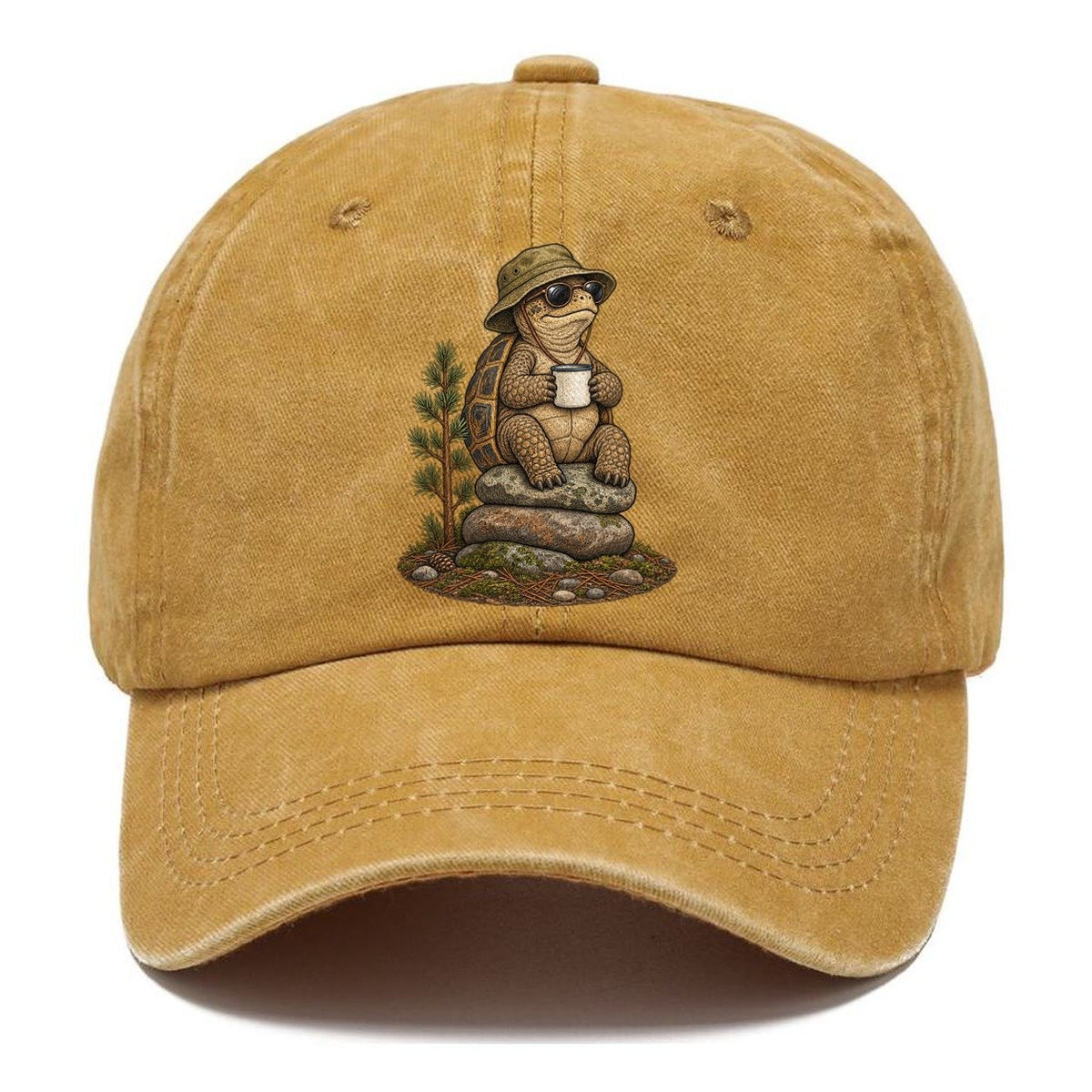 Tortoise Slow Roast Slow Camp Club Classic Cap – Golden Harvest