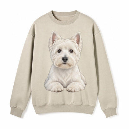 Pickleball Fleece Sweatshirt – Light Khaki