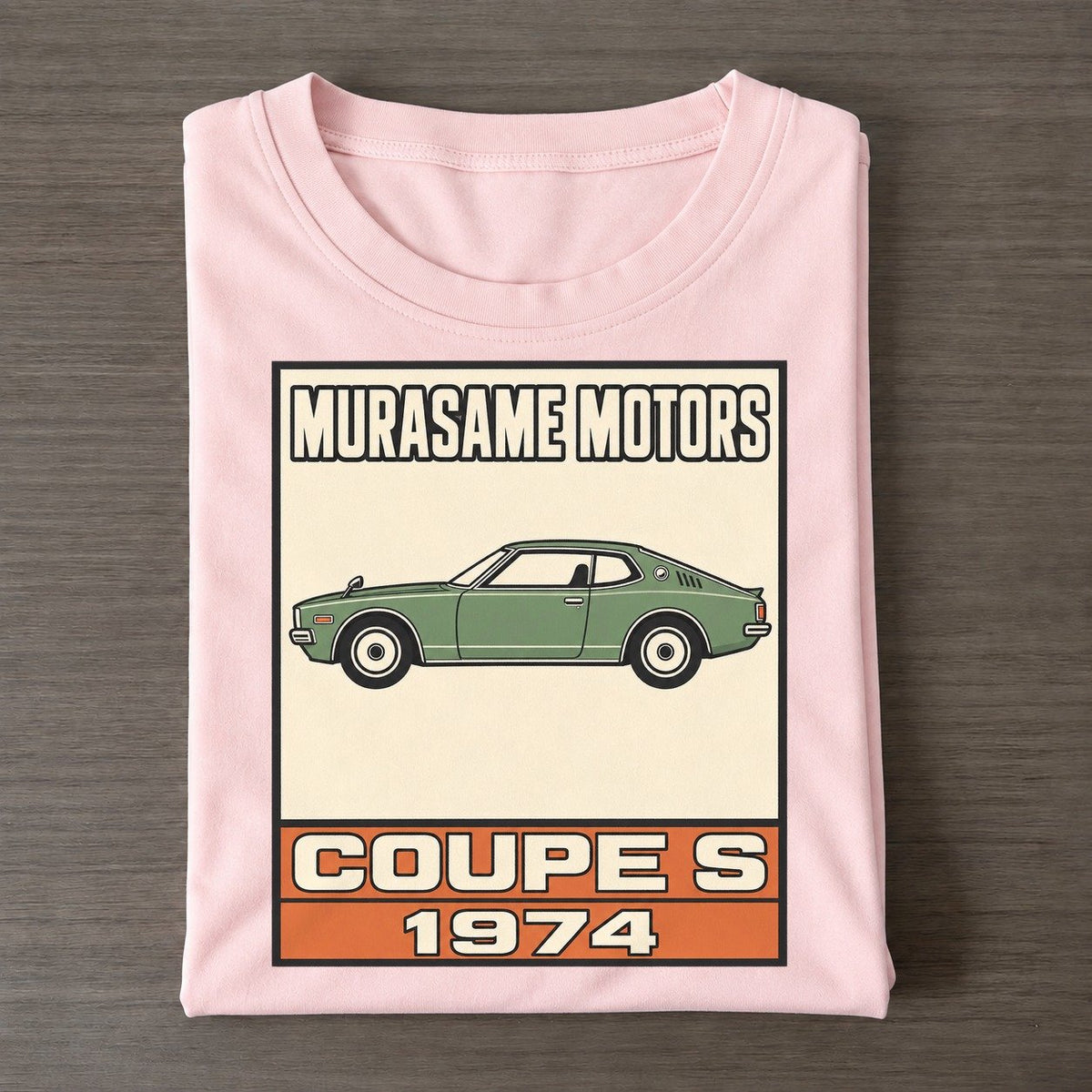 Murasame Coupe S Showa Speed Plates Classic T-shirt – Pink