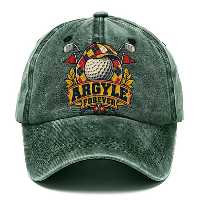 Argyle Forever Golf Life Classic Cap – Forest Mist