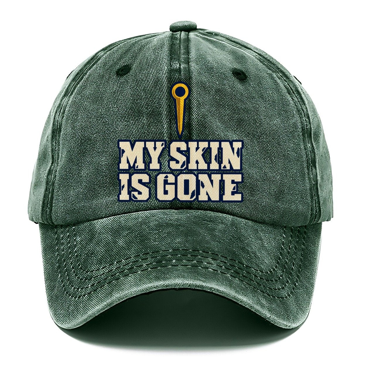 My Skin Is Gone Rock Climbing Classic Cap – Forest Mist