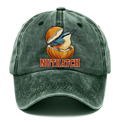 Nuthatch Birdwatching Classic Cap – Forest Mist