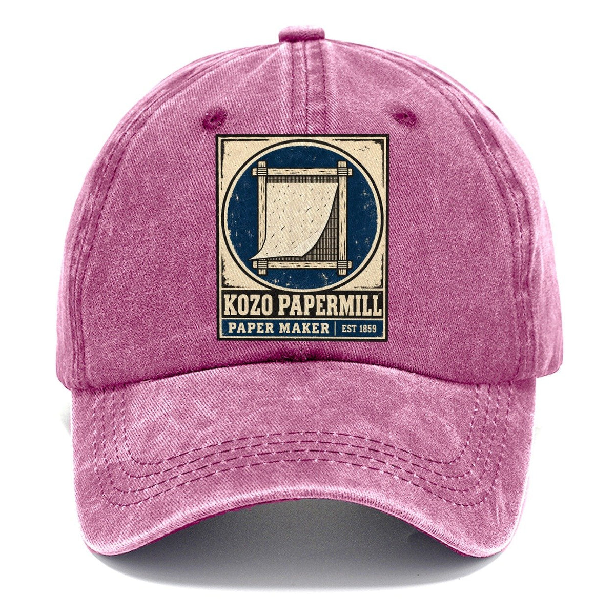 Kozo Paper Mill Noren Trade Co Classic Cap – Dusty Rose