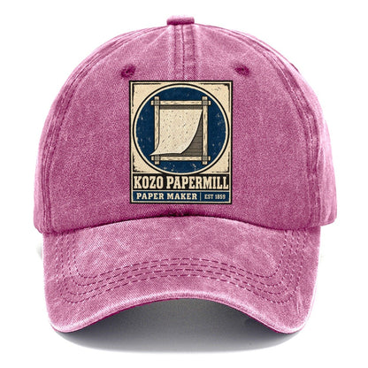 Kozo Paper Mill Noren Trade Co Classic Cap – Dusty Rose