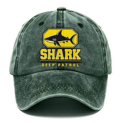 Shark Deep Patrol Heavy Duty Classic Cap – Forest Mist