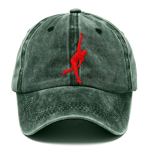 Cricket Fast Bowler Release Micro Motion Mark Classic Cap – Forest Mist
