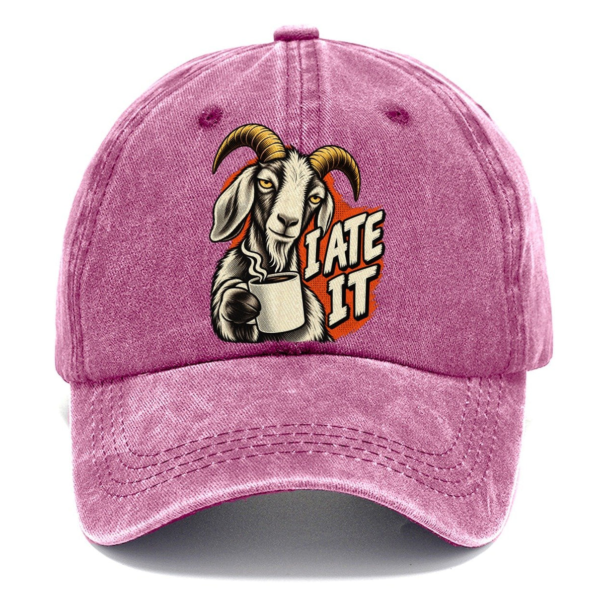 Pop Art Goat Mug Truths Classic Cap – Dusty Rose