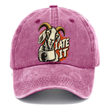 Pop Art Goat Mug Truths Classic Cap – Dusty Rose