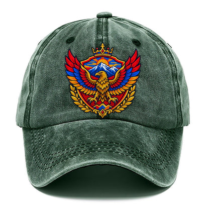 Armenia Heraldic Crest Country Logos Classic Cap – Forest Mist