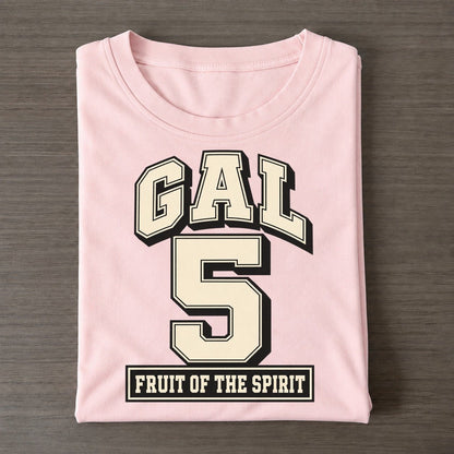 Galatians 5 Varsity Chapel Varsity Classic T-shirt – Pink