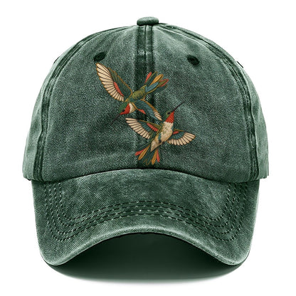 Crosswind Hummingbird Pair Gentle Wild Classic Cap – Forest Mist