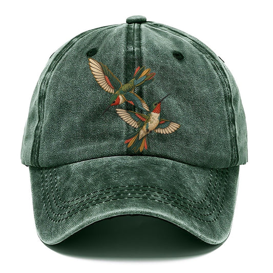 Crosswind Hummingbird Pair Gentle Wild Classic Cap – Forest Mist