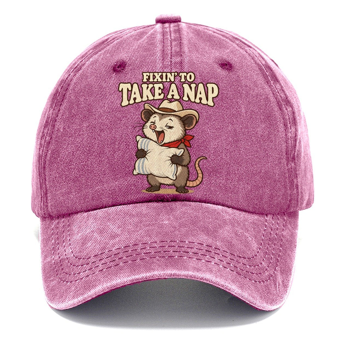 Fixin' To Take A Nap Well I Declare Classic Cap – Dusty Rose