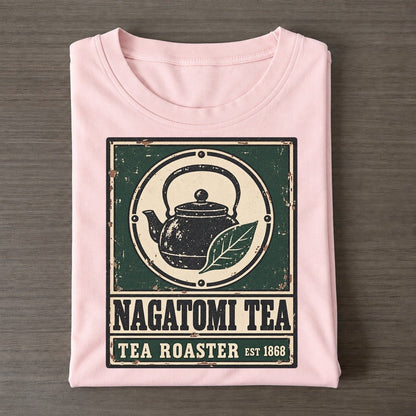 Nagatomi Tea Roasters Noren Trade Co Classic T-shirt – Pink