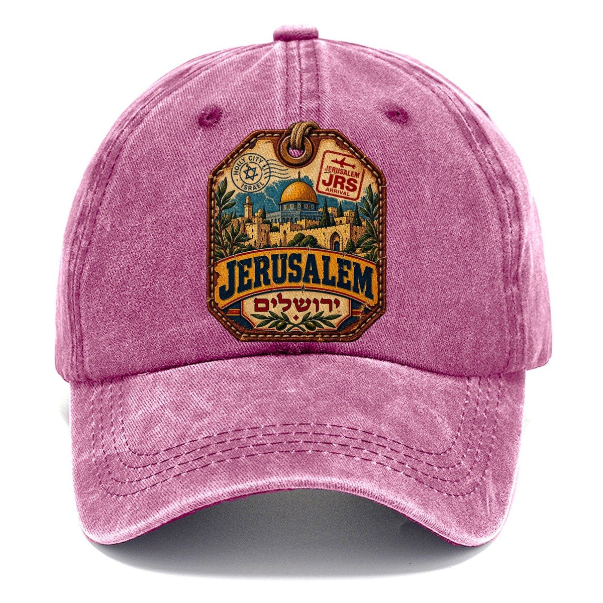 Jerusalem Luggage Label Jerusalem Classic Cap – Dusty Rose