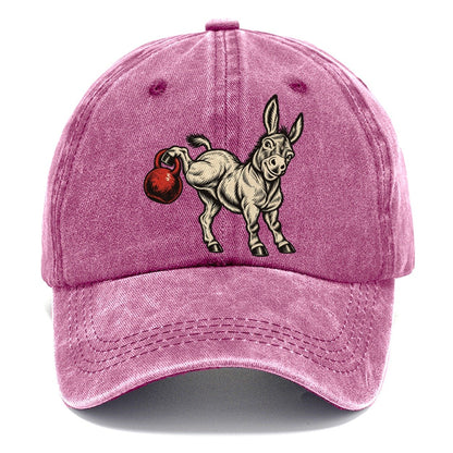 Donkey Kickbacks Animal Lifters Classic Cap – Dusty Rose