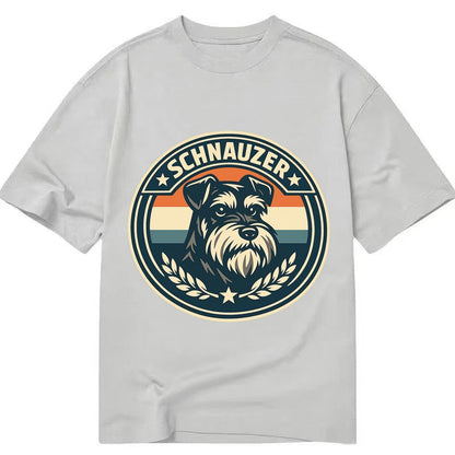 Noble Schnauzer Emblem 00e2f7ecb7d9 1770539386634 Classic T-shirt – Grey