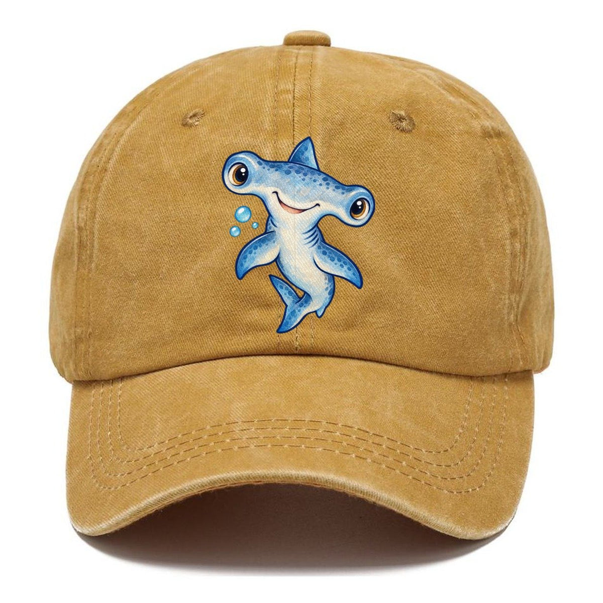 Hammerhead Shark Curious Tilt Sea Sprite Classic Cap – Golden Harvest