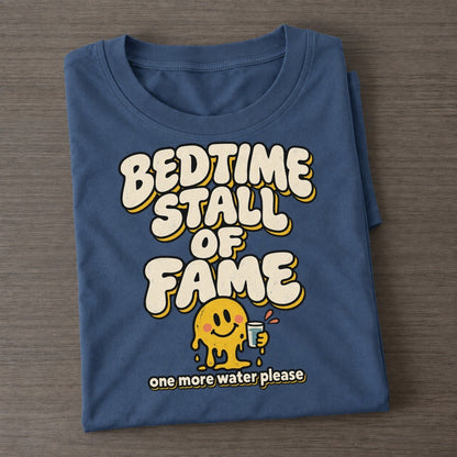 Bedtime Stallers Running On Fumes Club Classic T-shirt – Twilight Navy