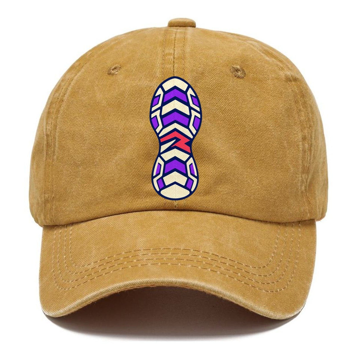 Chevron Sole 90S Running Clubs Classic Cap – Golden Harvest