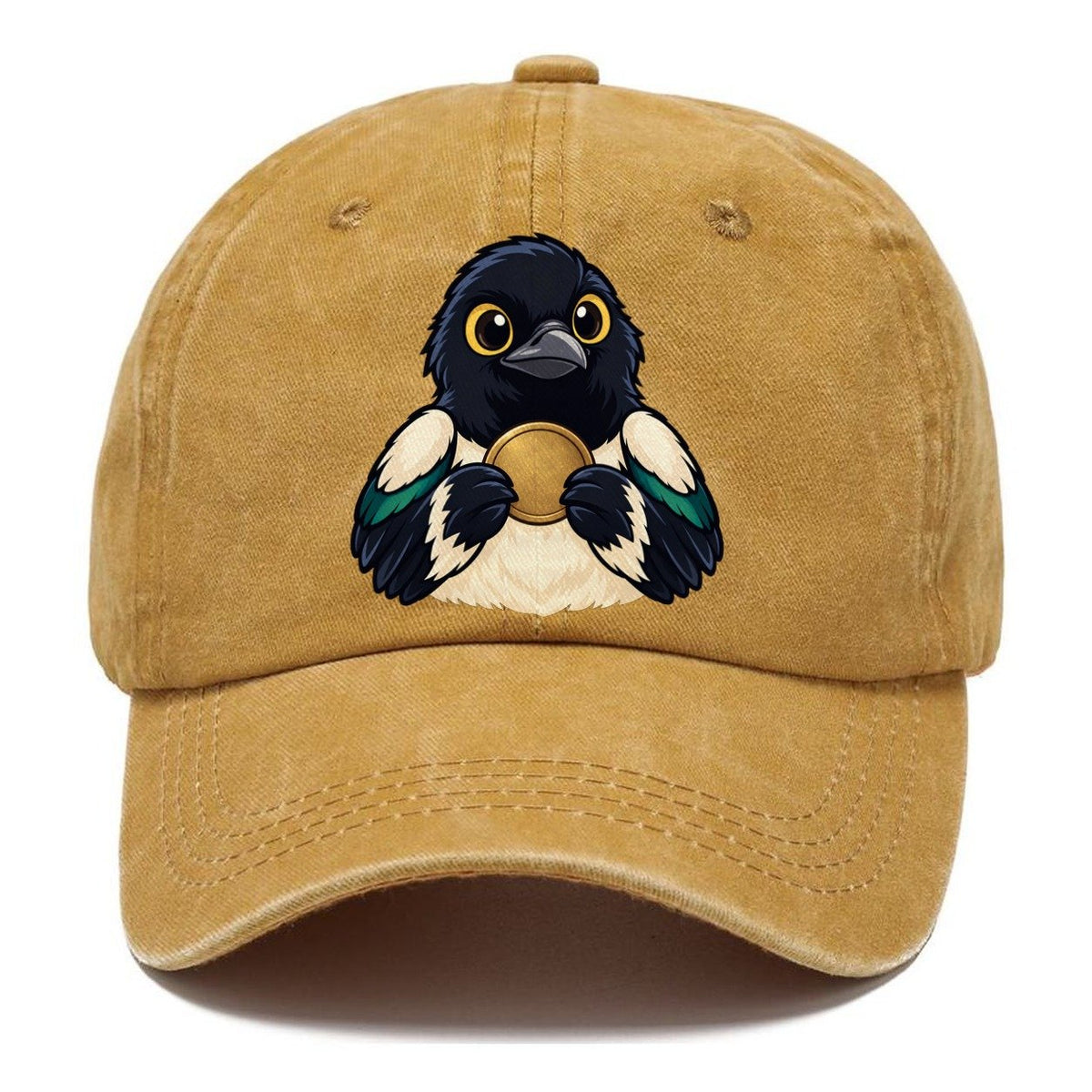 Magpie With A Find Treasure Hunting Classic Cap – Golden Harvest