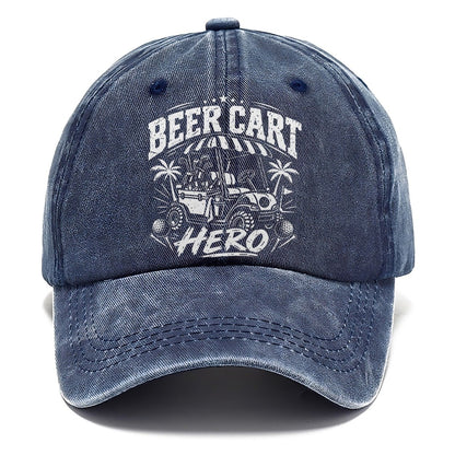 Beer Cart Hero Golf Life Classic Cap – Twilight Navy