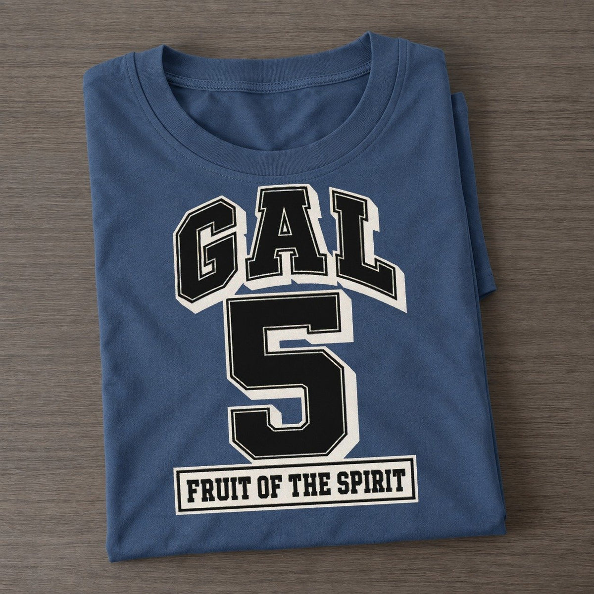 Galatians 5 Varsity Chapel Varsity Classic T-shirt – Twilight Navy