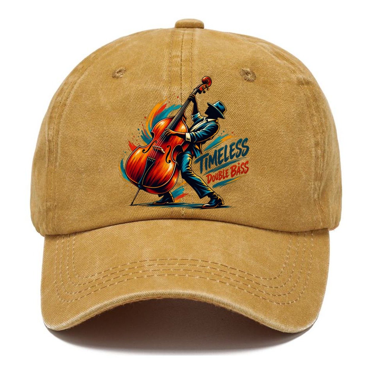 Timeless Double Bass Music Instruments Classic Cap – Golden Harvest