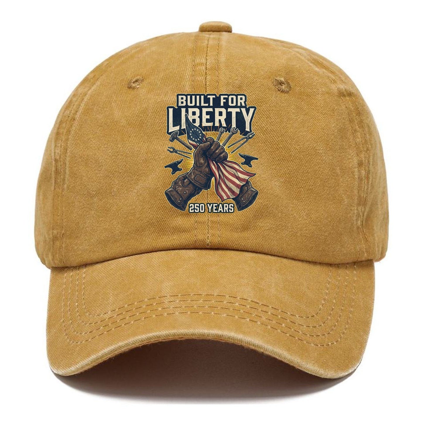 Built For Liberty V2 Classic Cap – Golden Harvest
