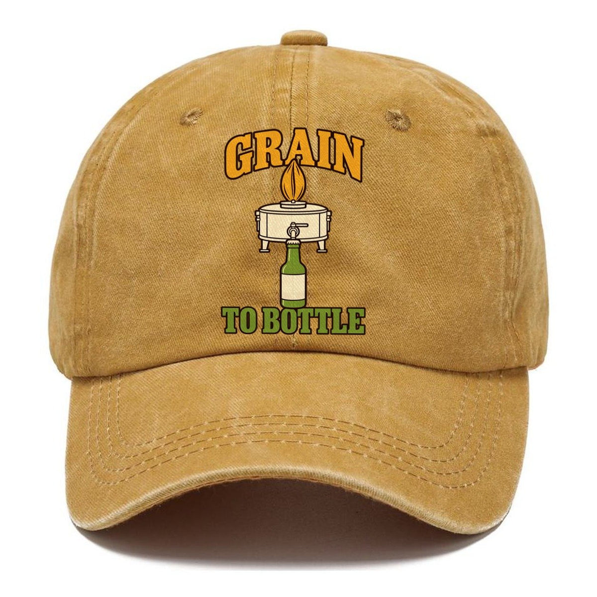 Grain To Bottle Homebrewing Classic Cap – Golden Harvest
