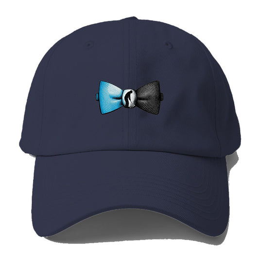 Blue Halftone Golf Bow Tie Baseball Cap – Twilight Navy