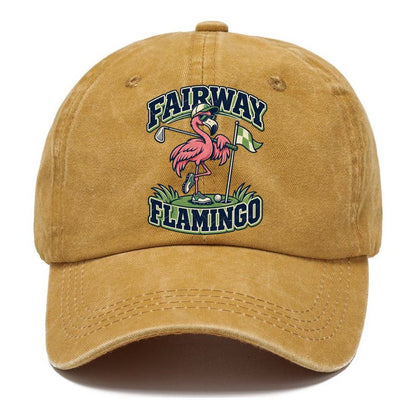 Fairway Flamingo Golf Life Classic Cap – Golden Harvest