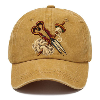 Welsh Wool Shears Spindle And Fleece Uk Culture Heritage Classic Cap – Golden Harvest