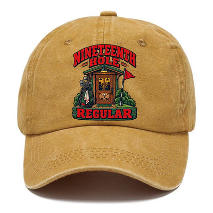 Nineteenth Hole Regular Golf Life Classic Cap – Golden Harvest