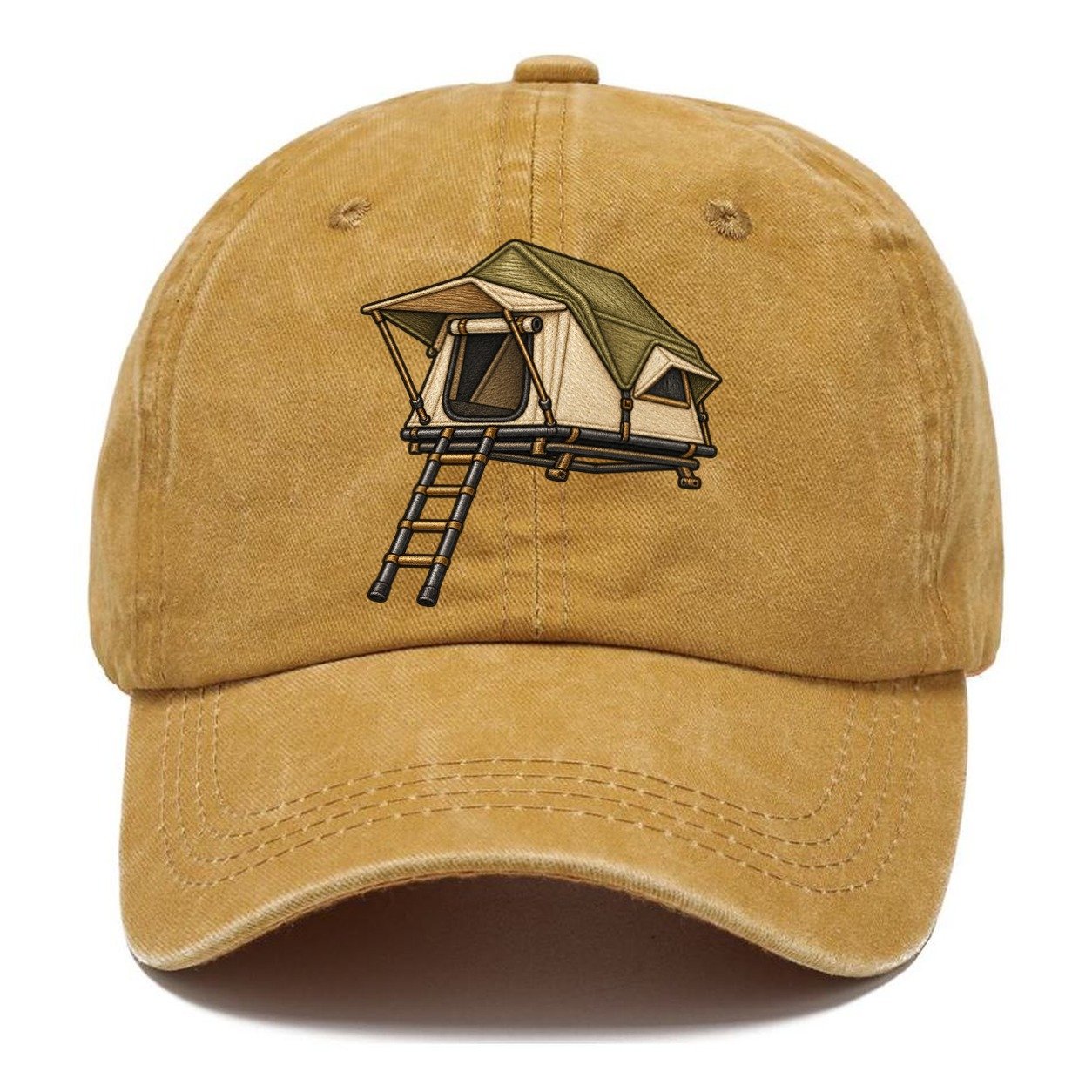Rooftop Tent With Ladder Off Roading And Overlanding Classic Cap – Golden Harvest